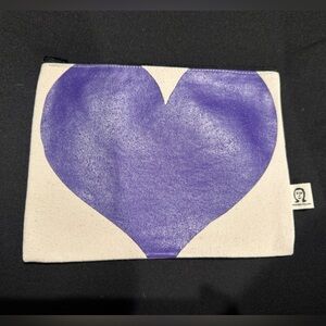 Pamela Barsky Big Heart pouch